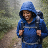 Check-in app for bad weather hiking alone