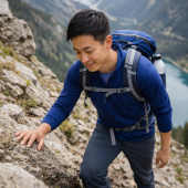 Check-in app for remote hiking alone