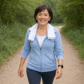 Daily check-in app for senior exercise