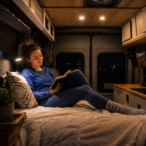 Van life safety app for Urban & Stealth Parking
